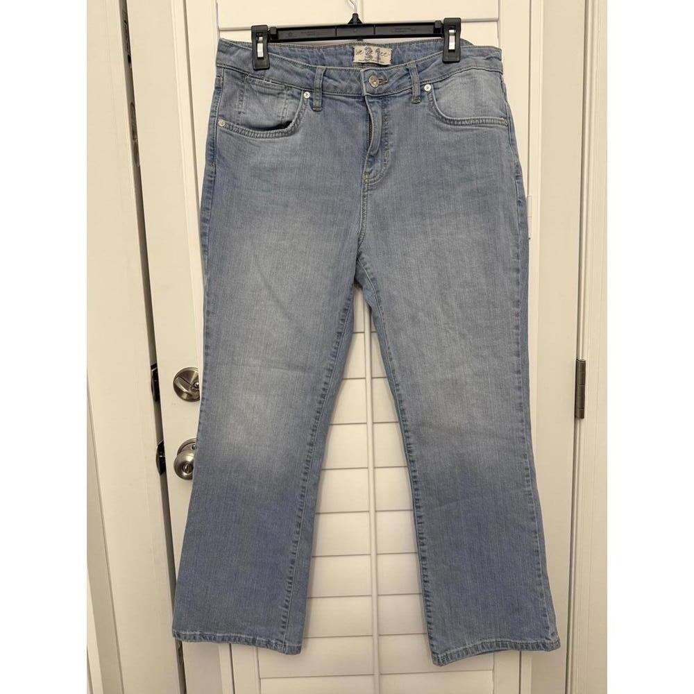 Free People We The Free Jeans mid rise cropped flair etna size 31 - Picture 1 of 6